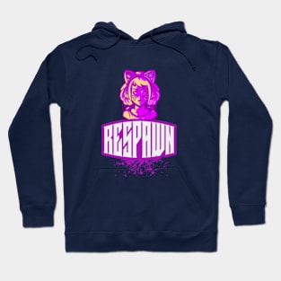 Video Pink Gamer Girl Respawn Hoodie